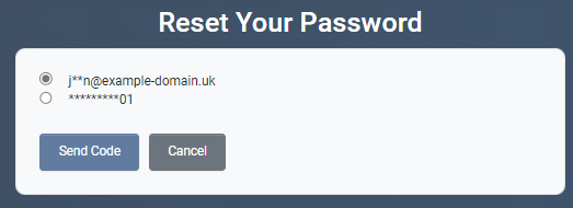 Reset Password