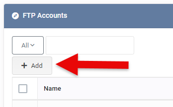 Create FTP Account