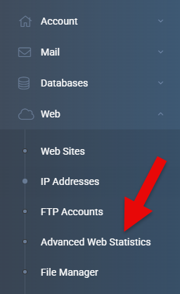 Hosting Spaces Advanced Web Statistics Icon