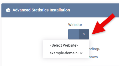 Advanced Statistics Installation