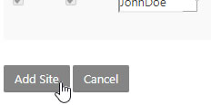 Add Site