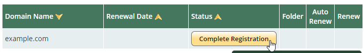 Register Domain