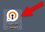Locate OpenVPN-GUI